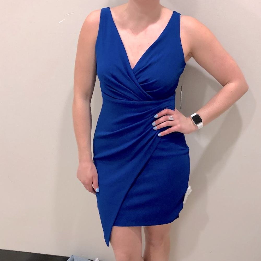 Royal Blue Guess Cocktail Dress